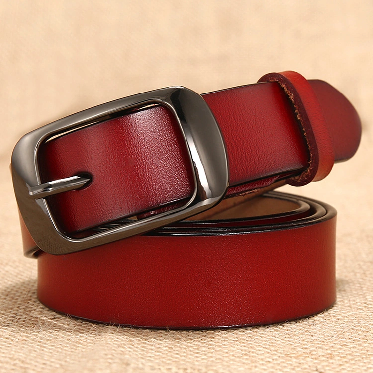 Hot Selling High-Quality Men&prime;s Belt Business Casual Genuine Leather Men&prime;s Pin Buckle Belt