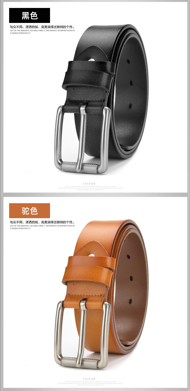 Top Designer Man Belts Genuine Leather Belt Fashion High Quality Custom Brand Man Belt