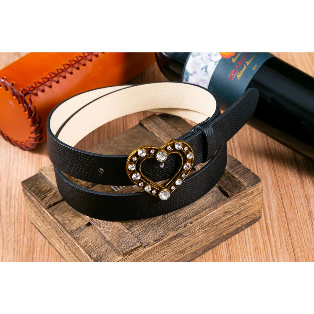 Classic PU Belt with Pearl Decoration Buckle (JYB-202022)