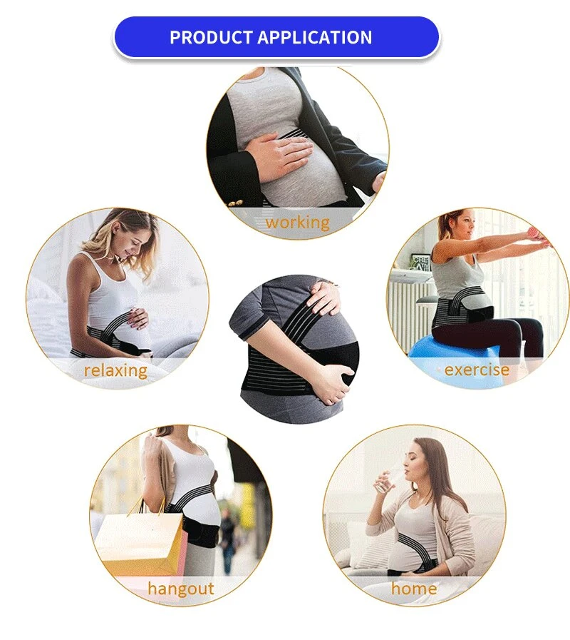 Breathable Woman Pregnant Support Maternity Belly Belt &amp; Pregnancy Maternity