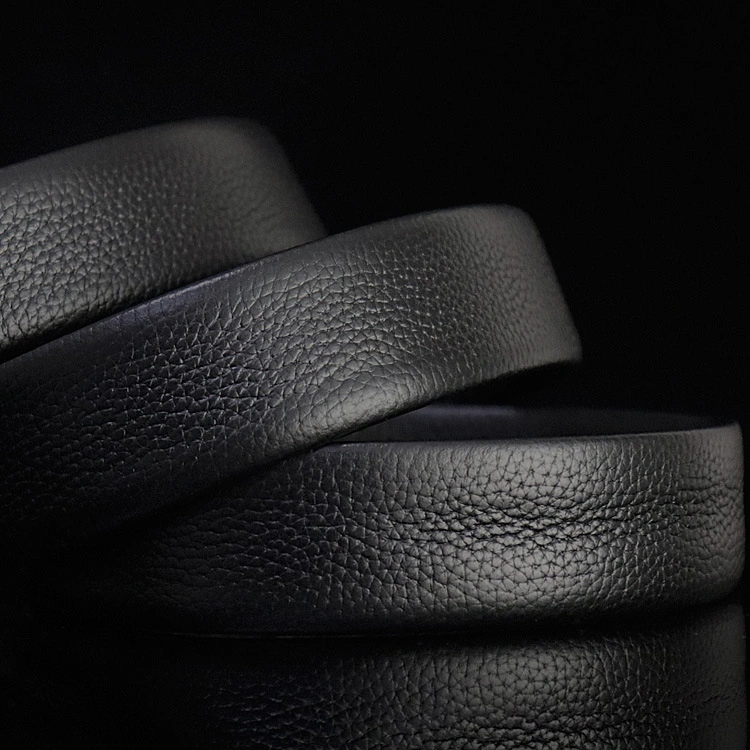Custom Designed Genuine Leather Men Belt with Adjustable Casual Automatic Buckle Leather Belt