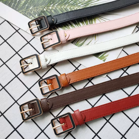 Creative Ladies Fashion Decorative PU Belt Jeans Casual Pants Belt for Women
