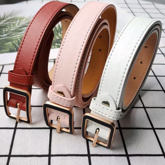 Creative Ladies Fashion Decorative PU Belt Jeans Casual Pants Belt for Women