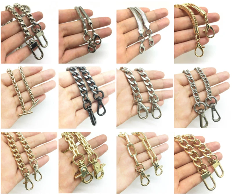 Solid Brass Chain for Wallet Waist Handbag Pants Trousers Jeans Brass Chains T1591