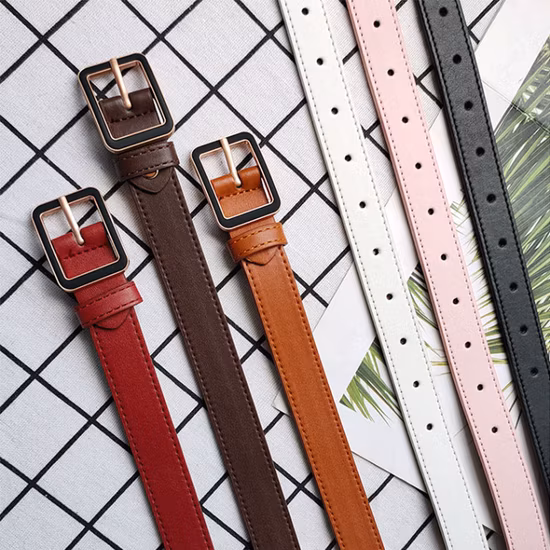 Creative Ladies Fashion Decorative PU Belt Jeans Casual Pants Belt for Women