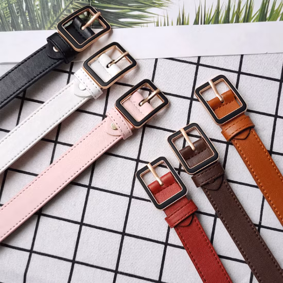 Creative Ladies Fashion Decorative PU Belt Jeans Casual Pants Belt for Women